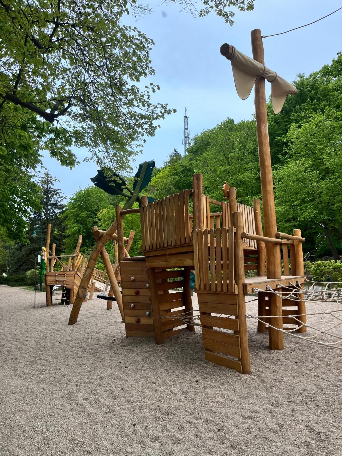 Spielplatz am Strand von Heringsdorf