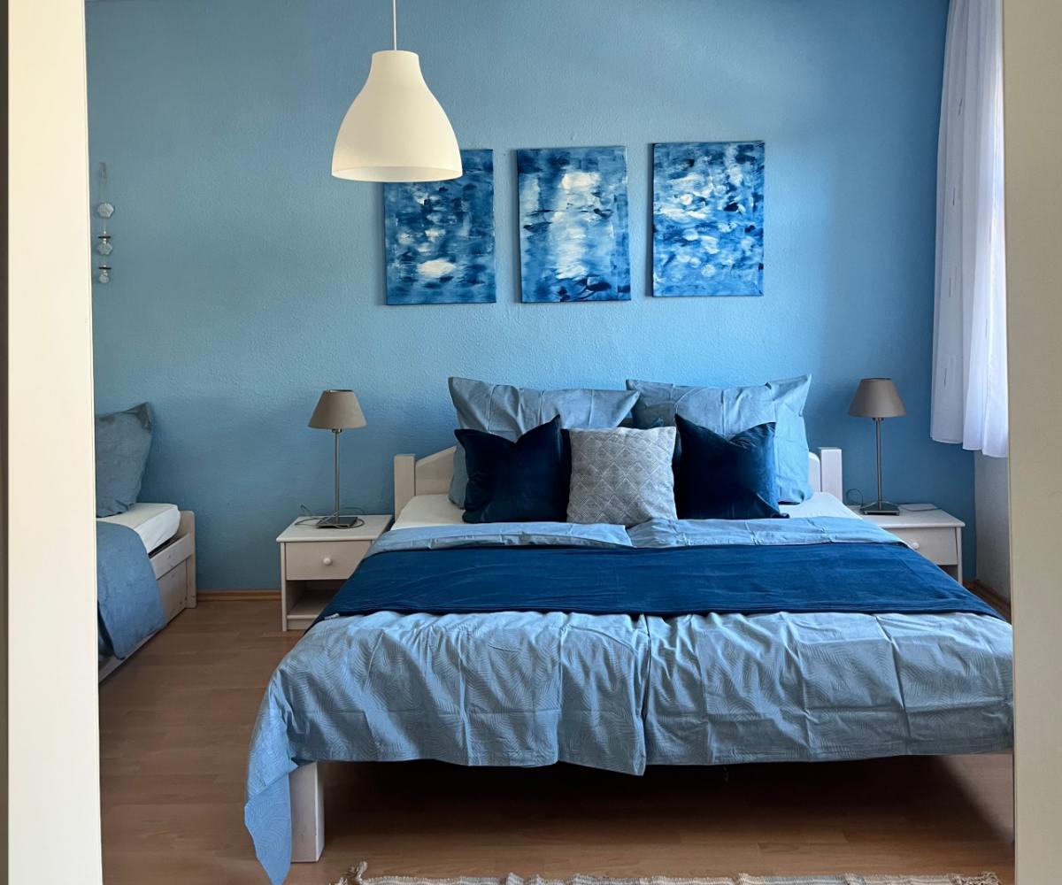 Ferienwohnung Meeresrauschen Heringsdorf &ndash; Schlafzimmer