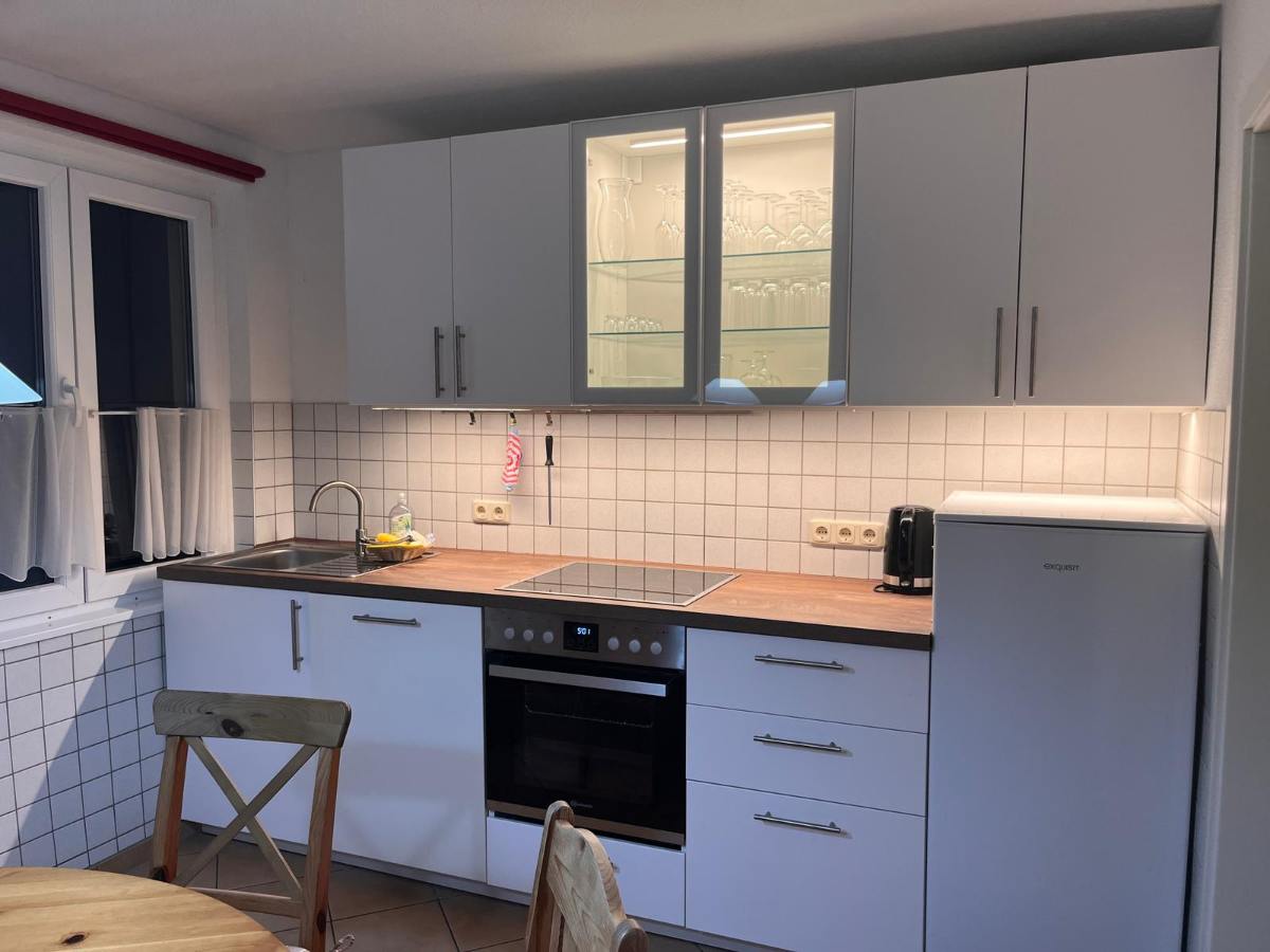 Ferienwohnung Silbermöwe – Küche