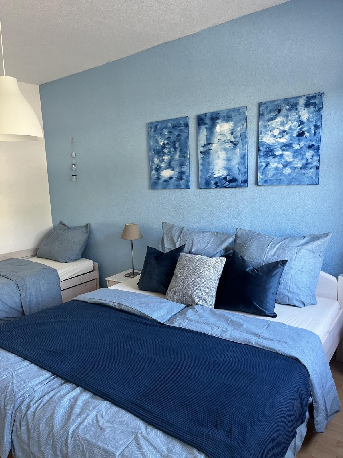 Ferienwohnung Silbermöwe – zweites Schlafzimmer